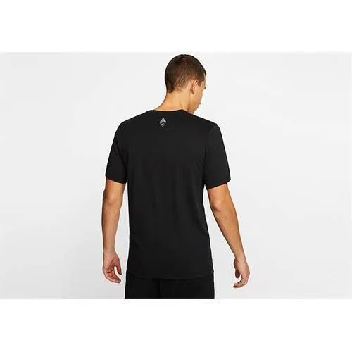 Мужская футболка с принтом Giannis Nike, Цвет: Schwarz — фото 2