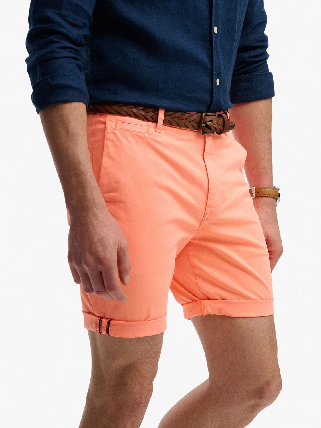 Шорты чинос Regular Slim Fit Superdry, Оранжевый