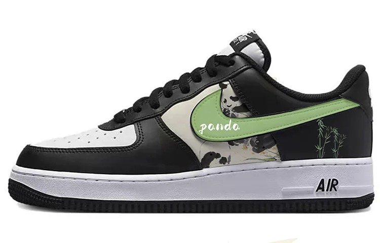 

Кастомизированные кроссовки Nike Air Force 1 Skateboarding Shoes Unisex, черный