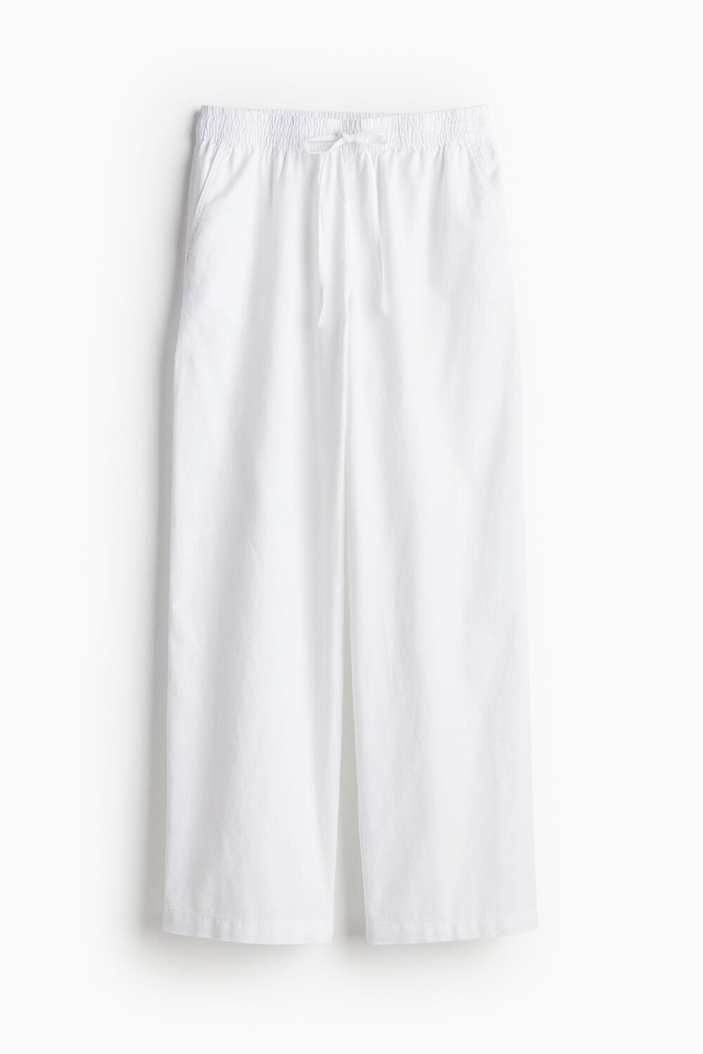 

Брюки H&M Linen-blend, белый