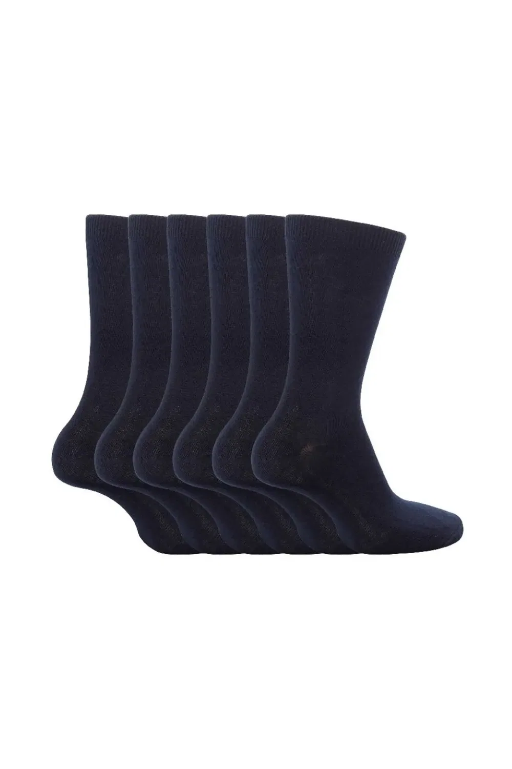 Детские хлопковые носки 6 пар Sock Snob, Navy