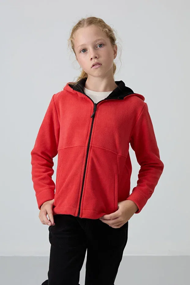 Детское для девочек свитшот с капюшоном из флиса 2-pack Tommy Life, Indigo Fiesta — фото 3