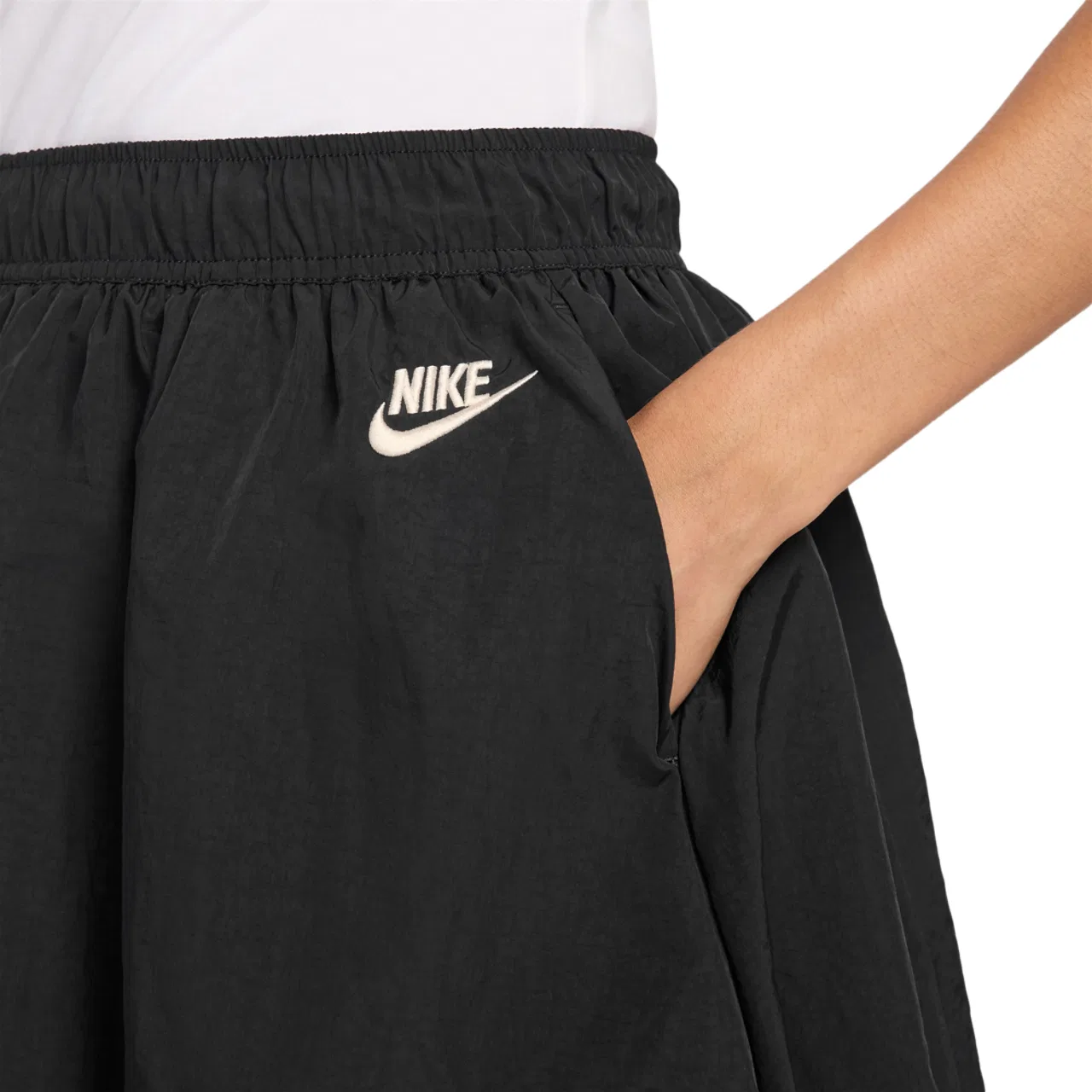Женская юбка Bubble Skirt Nike, черный — фото 4
