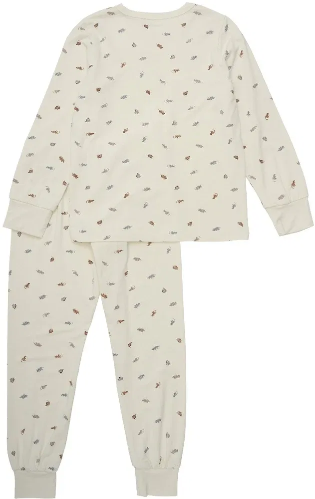 Пижама детская с принтом Pyjamas Boys Minymo, серый — фото 2