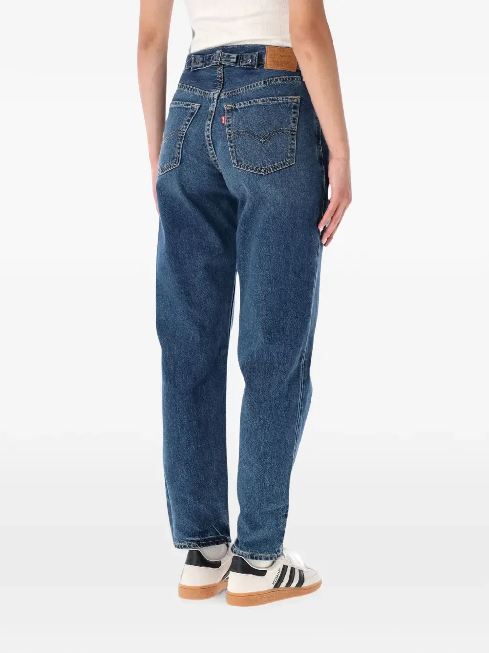 Джинсы прямого кроя с регулируемым ремнем сзади Levi'S, синий — фото 2