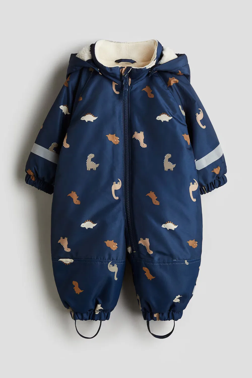 Водоотталкивающий комбинезон H&M, Dunkelblau/Dinosaurier