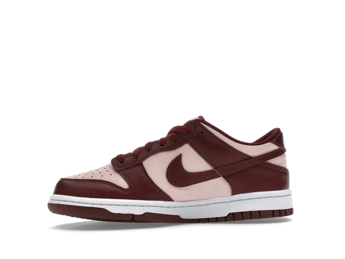 Детские кроссовки Lifestyle Nike Dunk Low, Dark Team Red/Echo Pink/White/Dark Team Red — фото 3