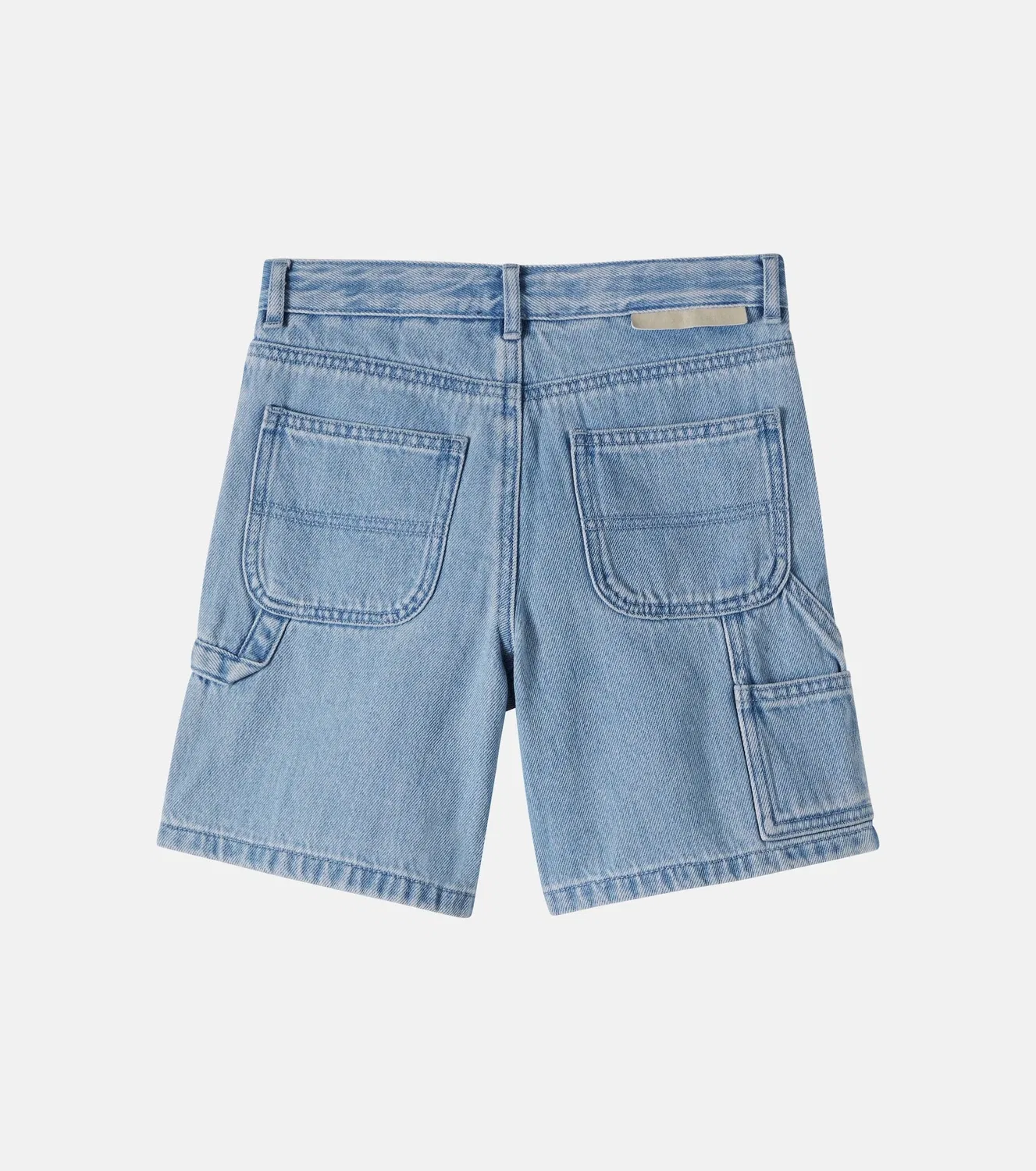 Шорты джинсовые Stella Mccartney Kids, синий — фото 3