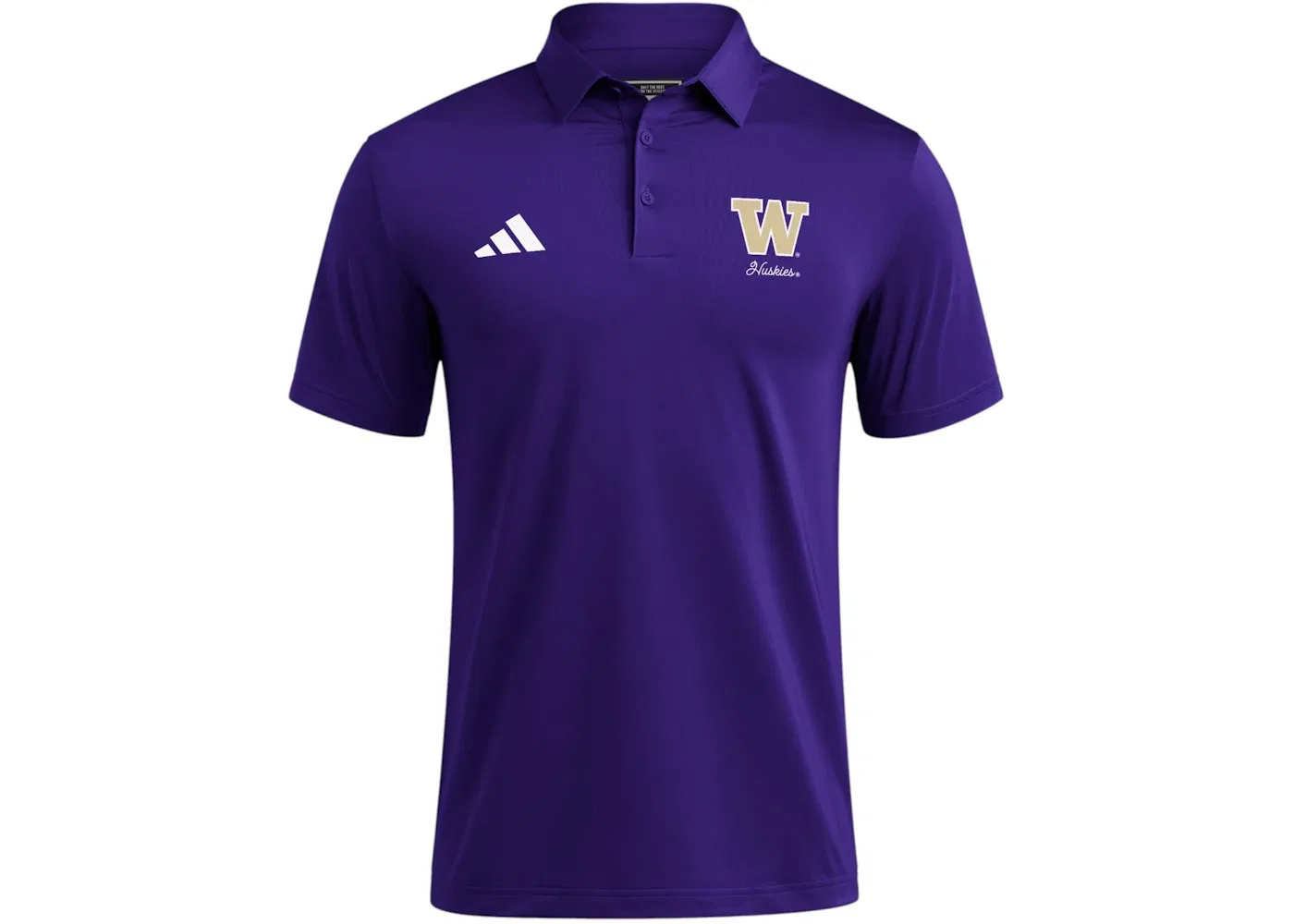 Мужское поло с принтом University Of Ultimate365 Solid Polo Shirt Adidas, Team College Purple/White