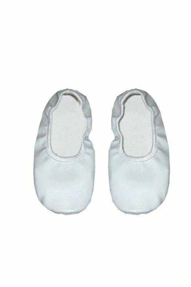Детские балетки для девочек с коротким каблуком Generic Brands, White