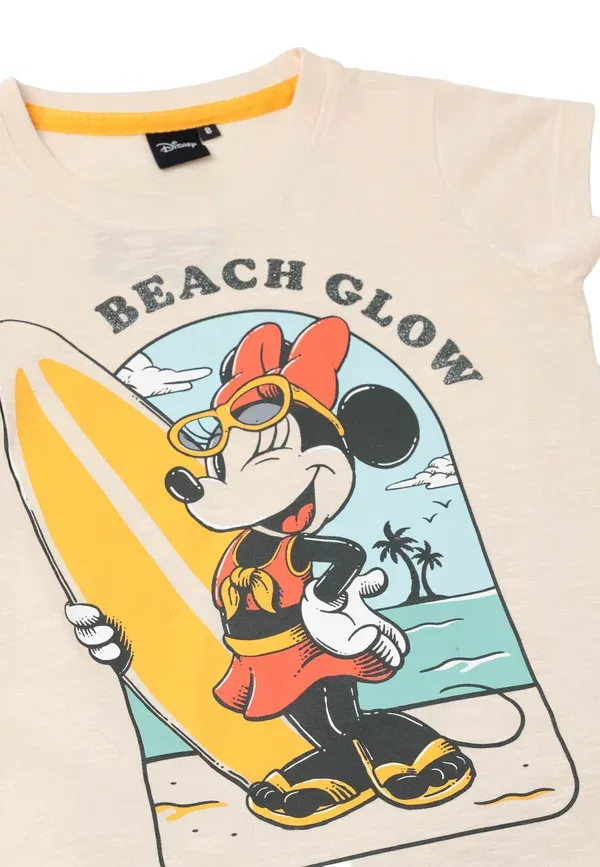 Пижамный комплект manga corta surf s up para nina - пижамный комплект Disney, кремовый — фото 3