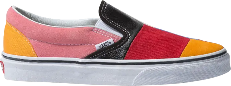 

Кеды Vans Classic Slip-On Patchwork, разноцветный
