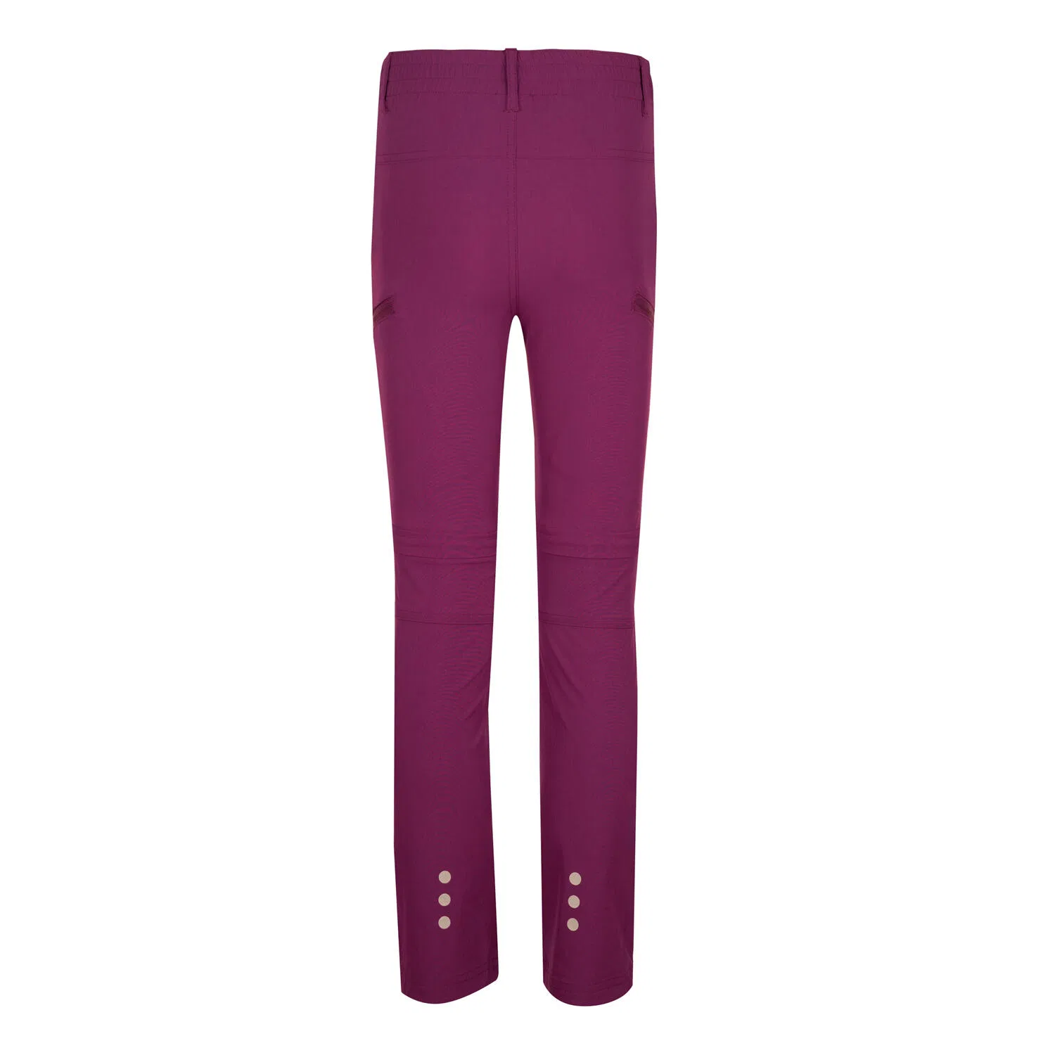 Детские спортивные штаны с отстегивающимися штанинами Kjerag Zip Off Pants Trollkids, Maulbeerfarben — фото 2