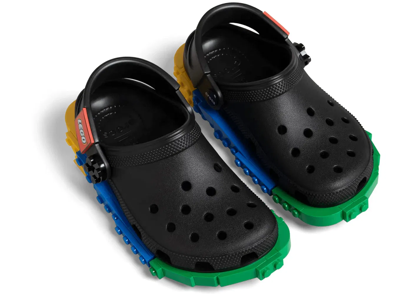 Детские клоги с принтом LEGO Crocs Creativity Clog Crocs, Black — фото 2