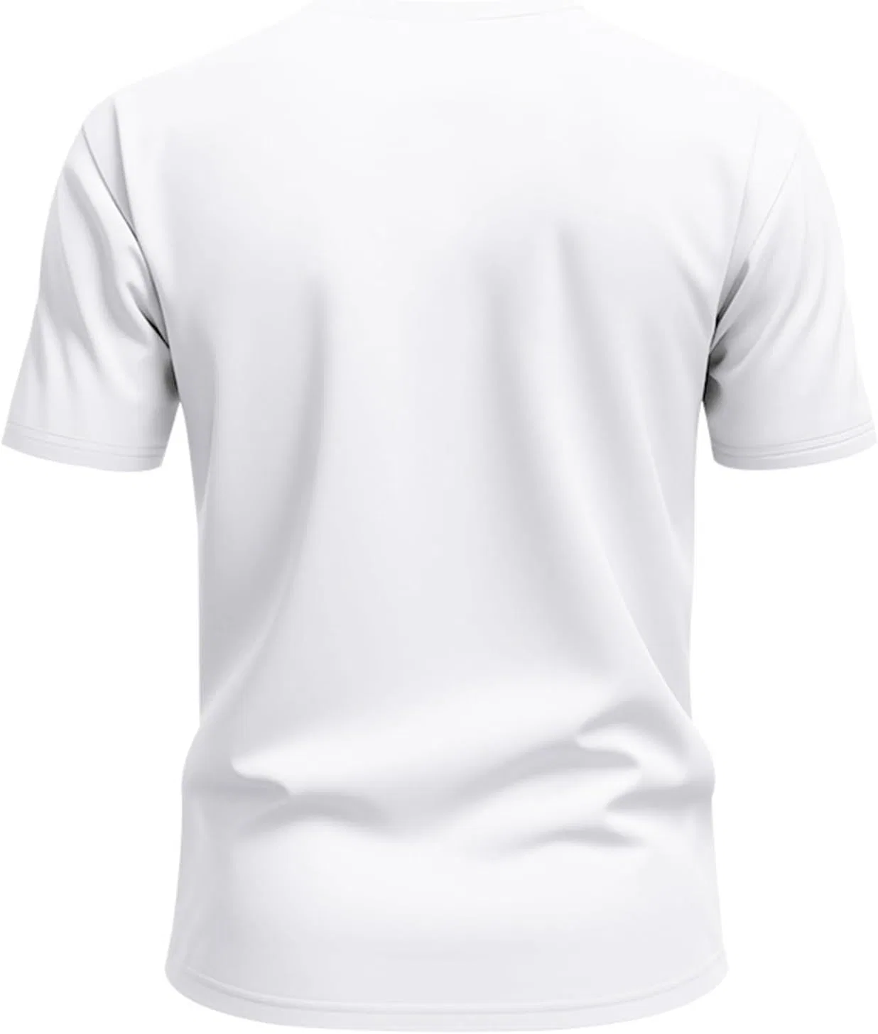 Мужская быстросохнущая футболка Athletic Fit, White — фото 4