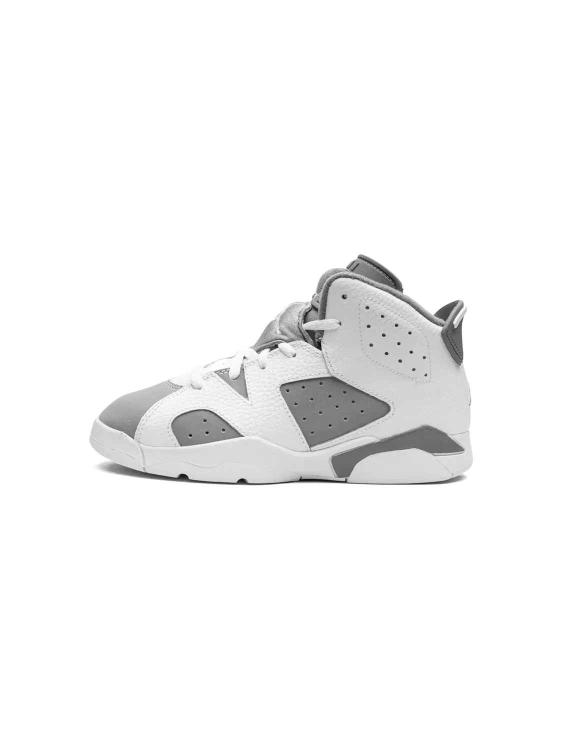 Кроссовки Air Jordan 6 белые — фото 3