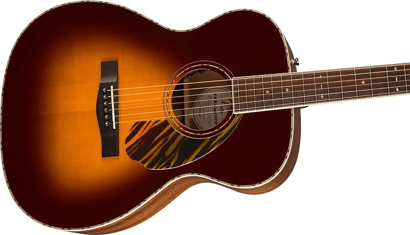 

Fender - PO-220E Orchestra - Акустическая гитара - 3-цветные винтажные солнечные лучи Fender - PO-220E Orchestra - Guitar - 3-Color