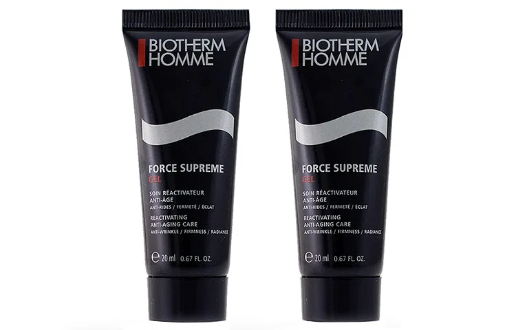 Мужской увлажняющий лосьон для лица с контролем жирности BIOTHERM, 20 мл x 2, Blue