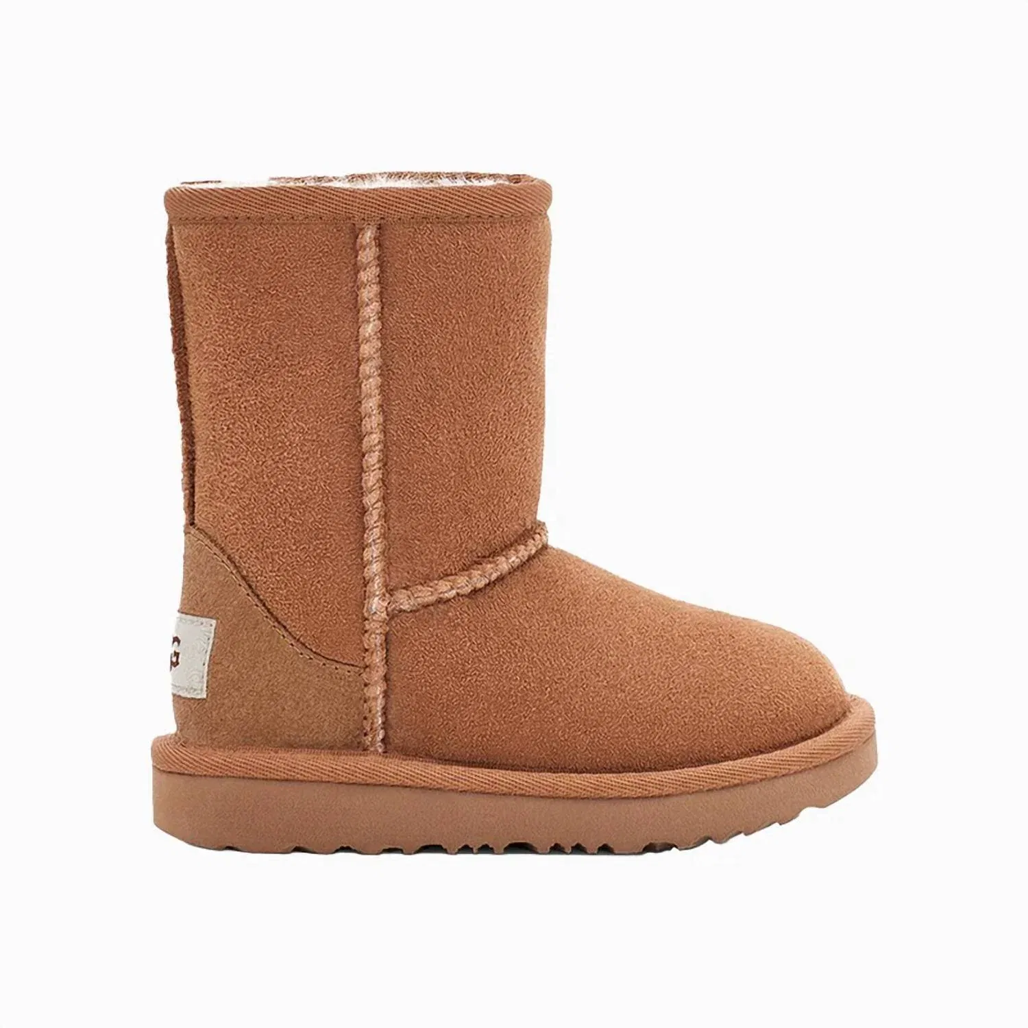 Детские зимние ботинки утепленные Toddler Classic II Boot UGG, Chestnut — фото 2