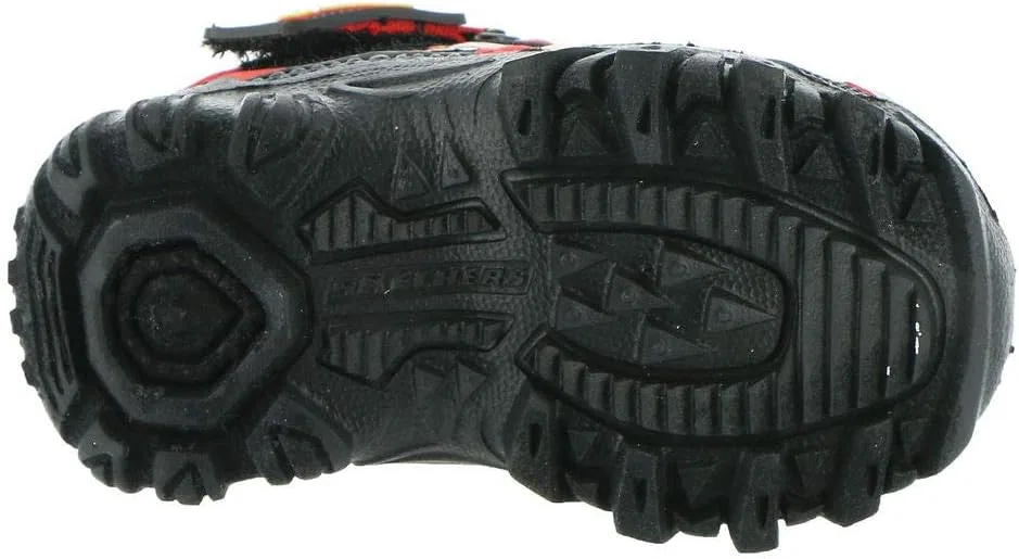 Детские кроссовки для мальчиков Damager III Skechers, Black/Red — фото 4