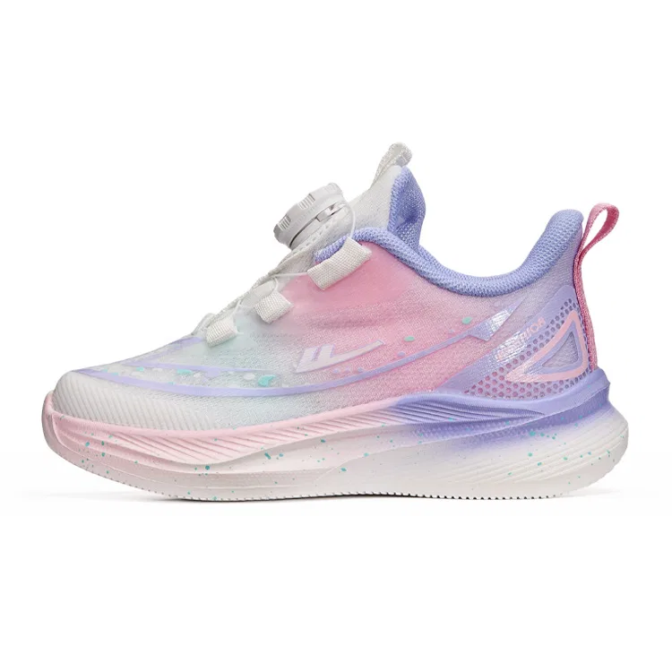 Детские кроссовки с низким верхом, WARRIOR, White Pink Purple