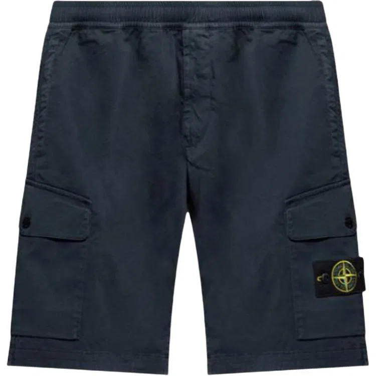 Мужские шорты Casual с принтом STONE ISLAND, Marine Blue