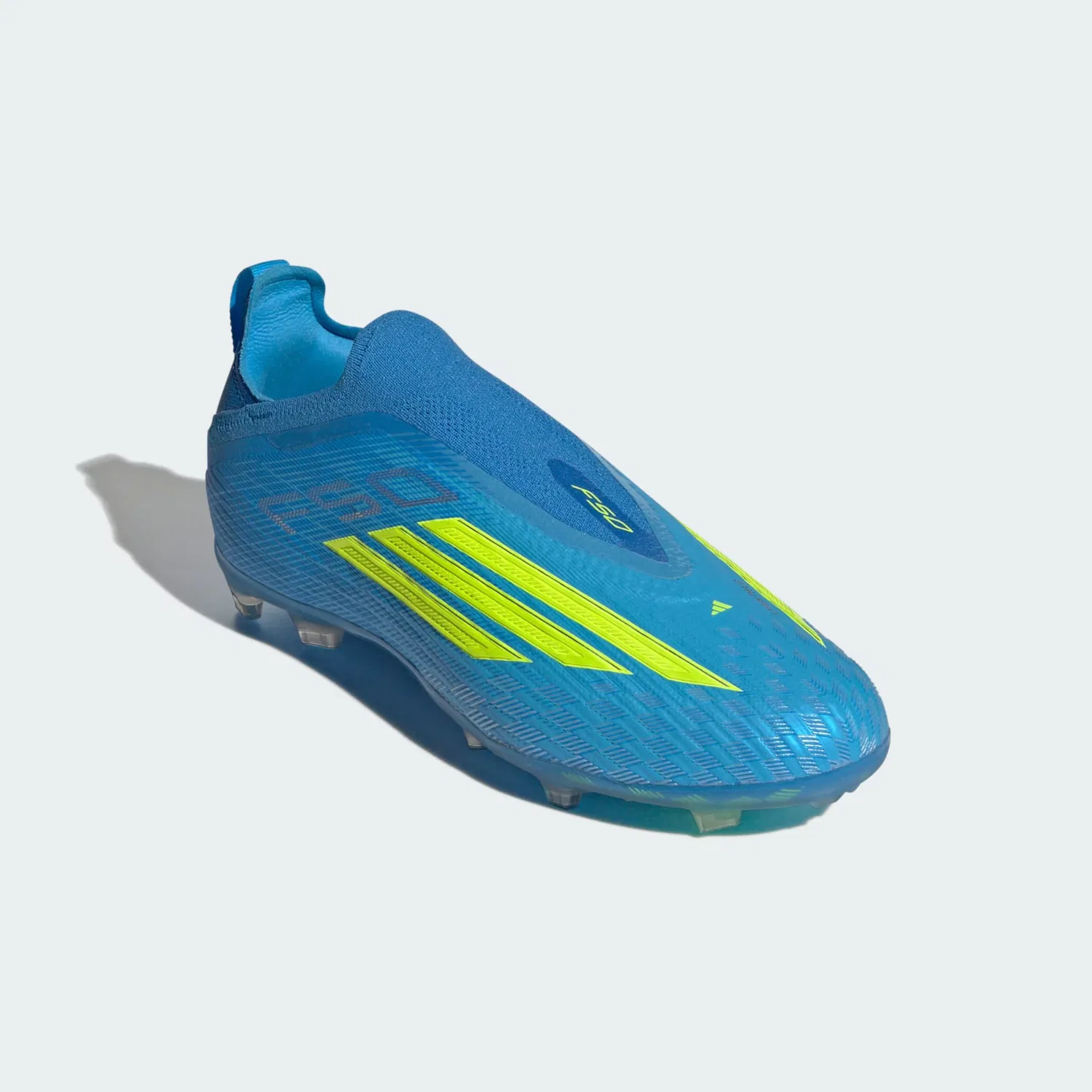 Спортивные кроссовки Adidas Performance F50 Elite синего цвета — фото 4