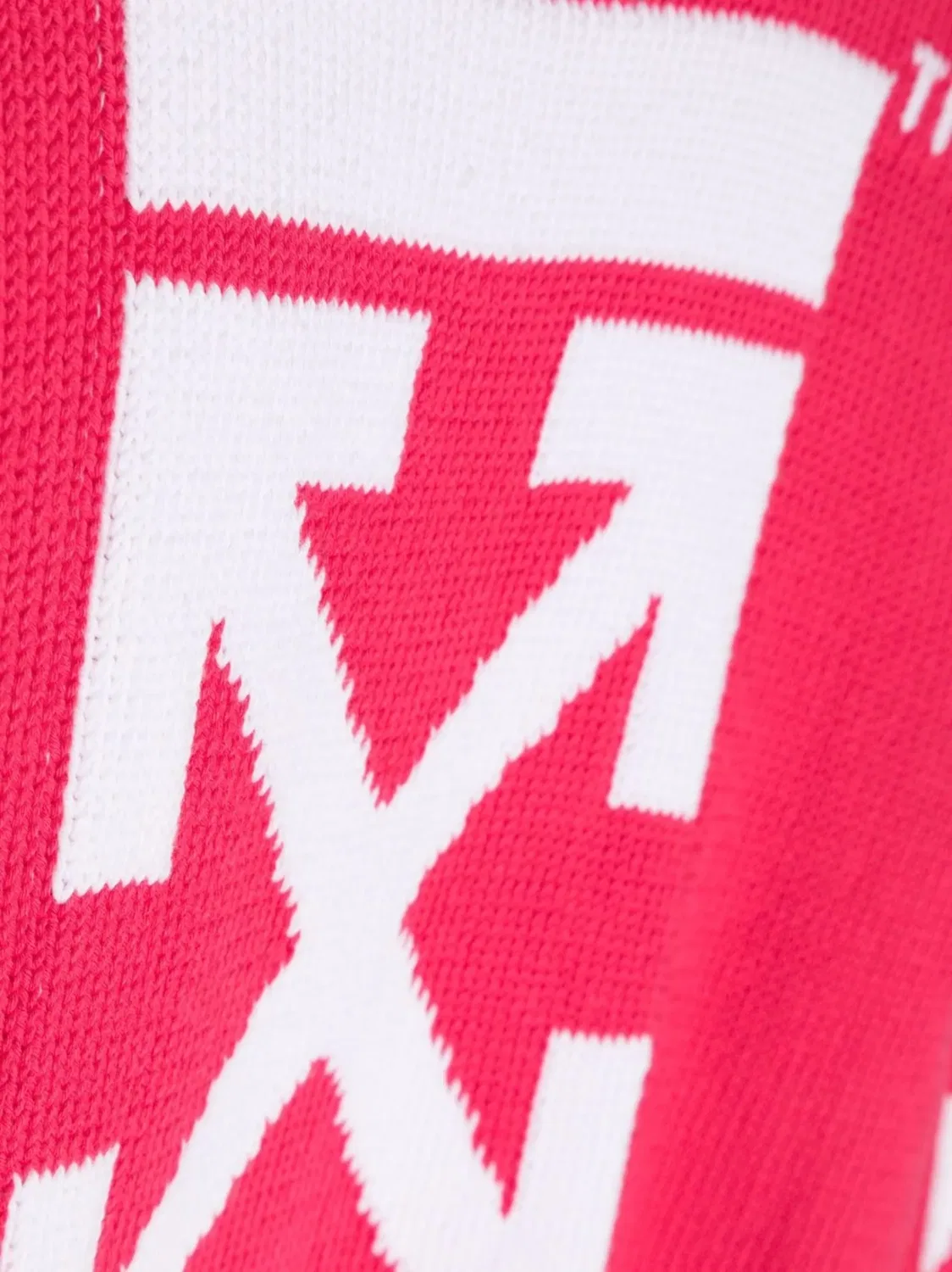 Платье‑футболка с принтом Arrows OFF-WHITE, розовый — фото 2