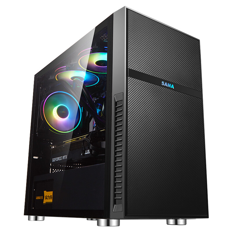 

Корпус SAMA Pingtou Brother M1 E-sports, Mini Tower, черный
