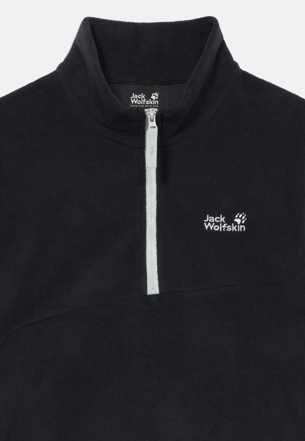 Свитер унисекс Taunus Rebel из флиса Jack Wolfskin, Black — фото 3