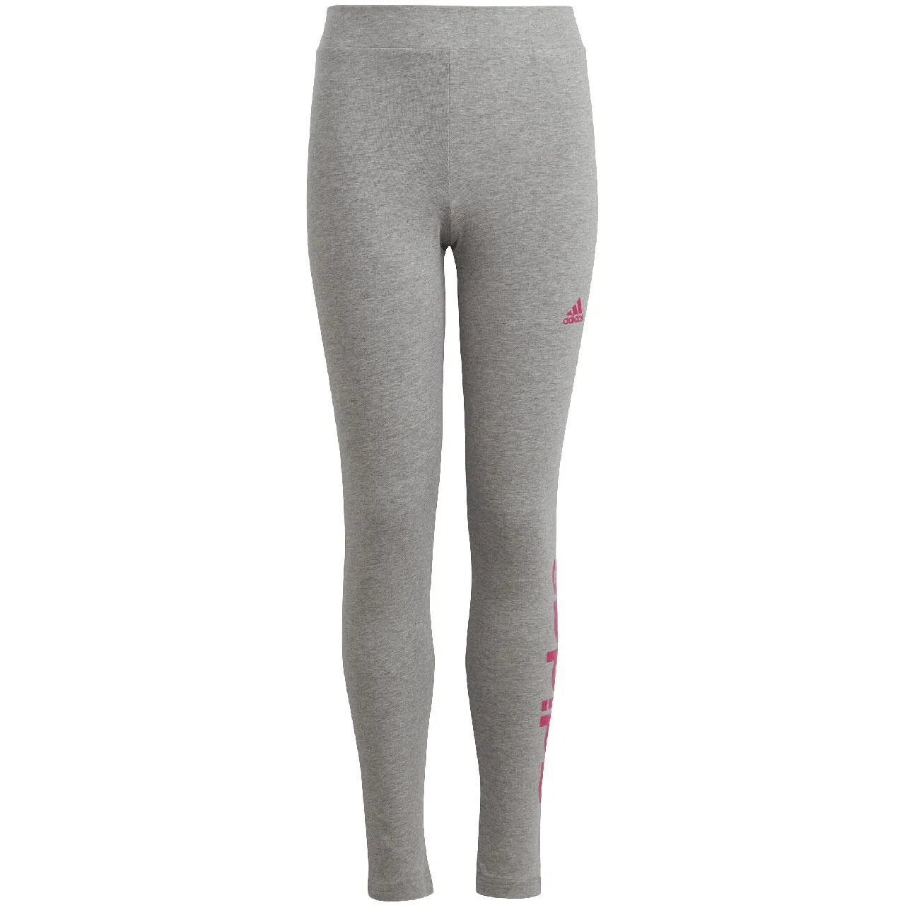 Детские леггинсы хлопковые adidas Essentials Linear Logo, Grau