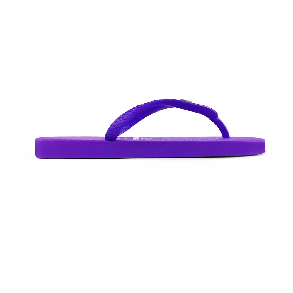 Детские вьетнамки с широкими ремешками Classic Brasil NL KID Brasileras, Purple — фото 3