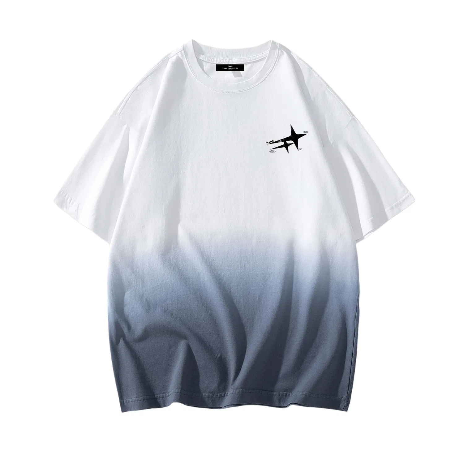 Футболка детская с круглым вырезом Navy Blue With White Paul Costelloe — фото 3
