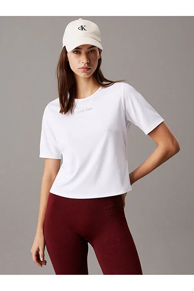 Женская футболка с коротким рукавом Calvin Klein, Brilliant White