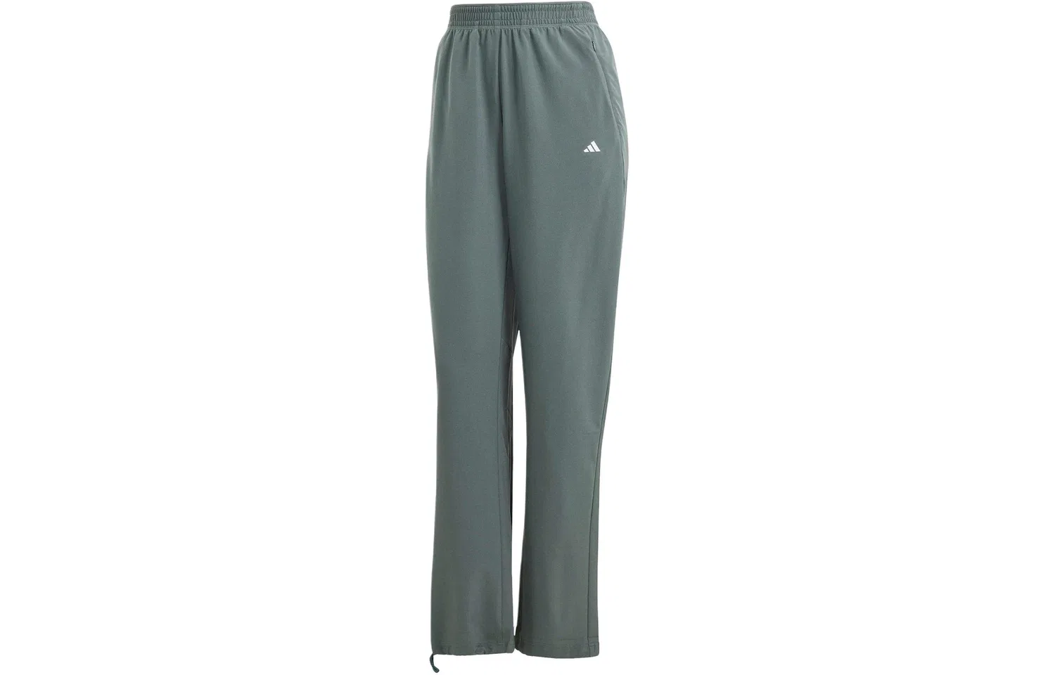 Женские спортивные штаны из трикотажа Adidas, Gray Green
