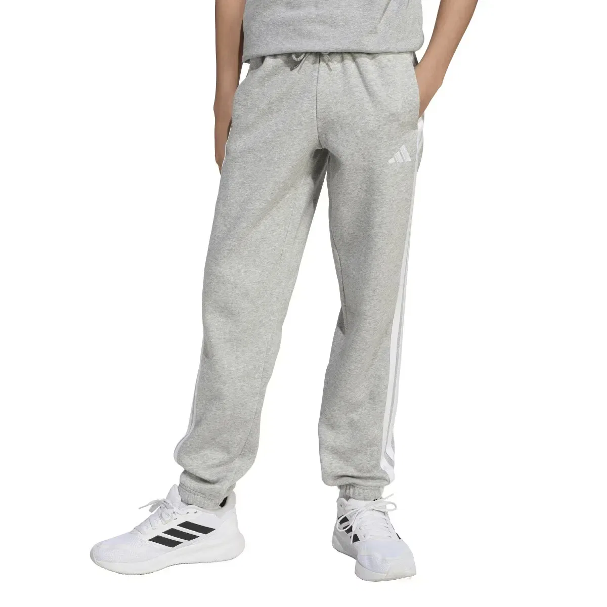 Детские спортивные штаны для мальчиков из футера adidas, Gris