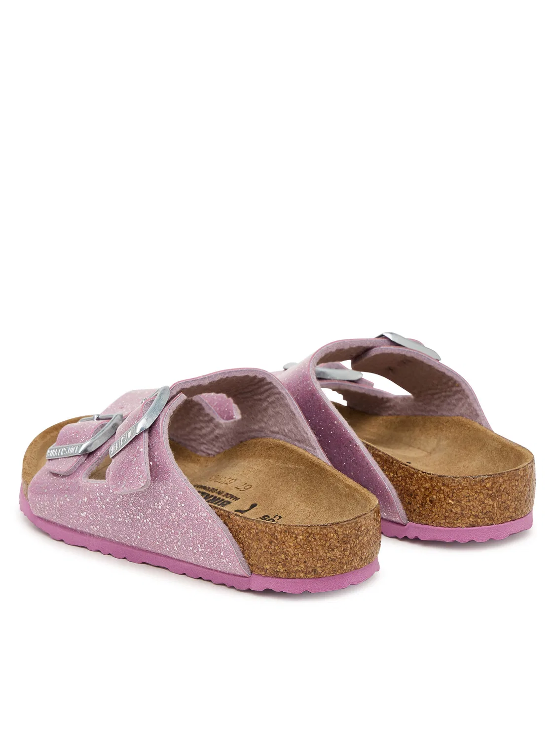 Шлепанцы для девочки Arizona Kids Birkenstock, розовый — фото 3
