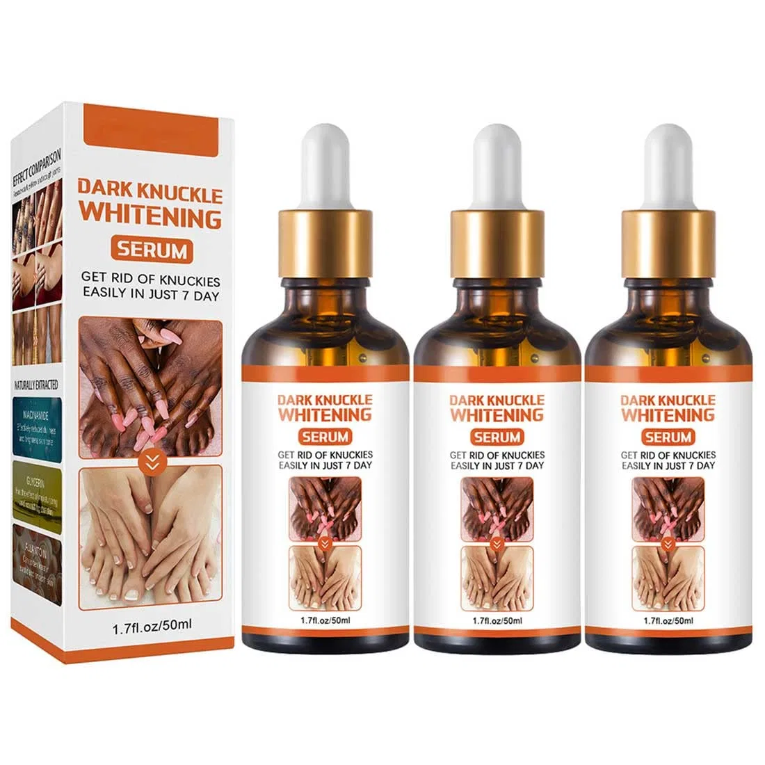 Масло для тела Acanthosis Nigricans Therapy Oil, 3 x 50 мл Generic