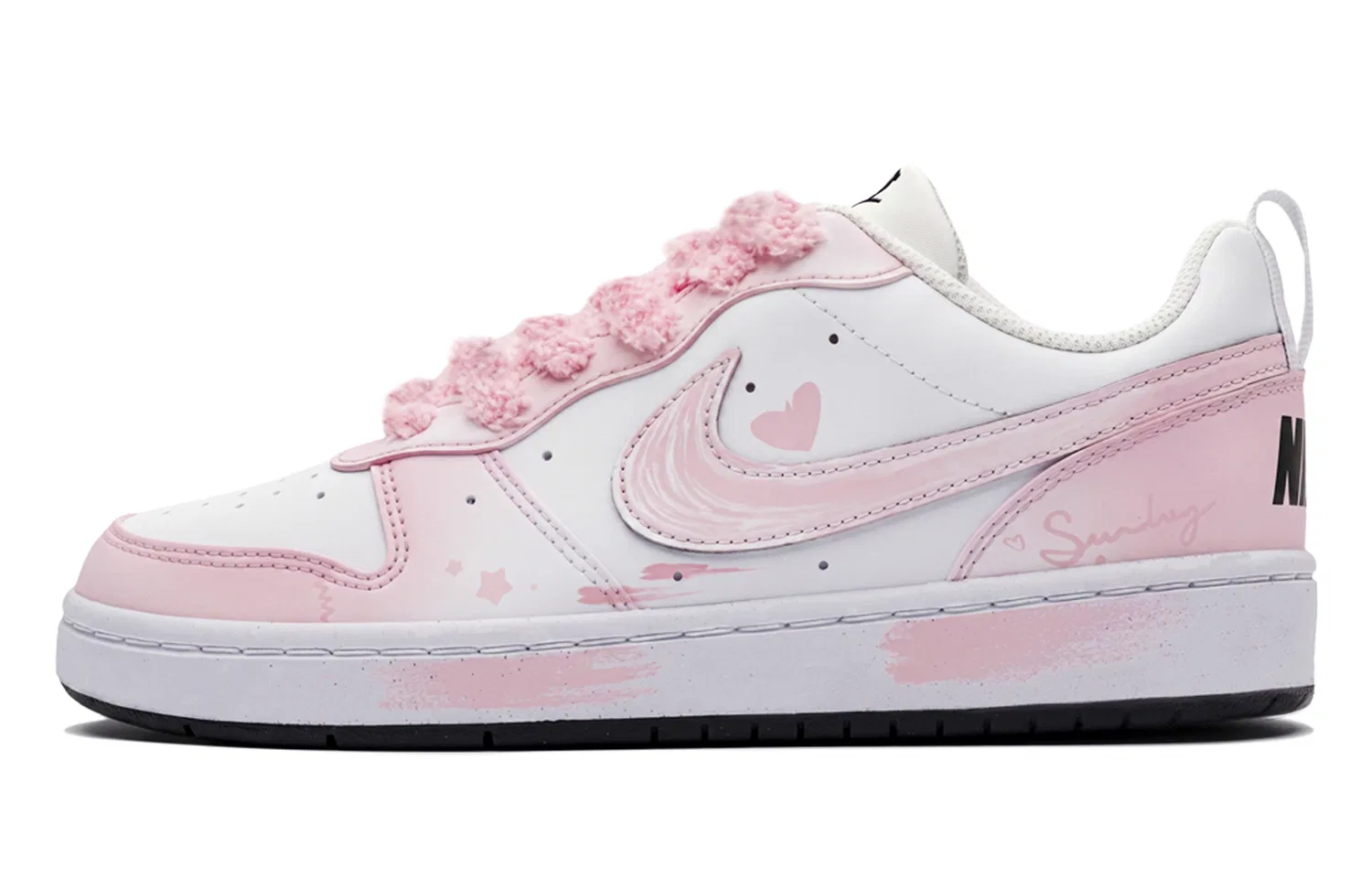 Детские кроссовки для скейтбординга с принтом Cherry Blossom Pink Nike, Cherry Blossom Pink — фото 3