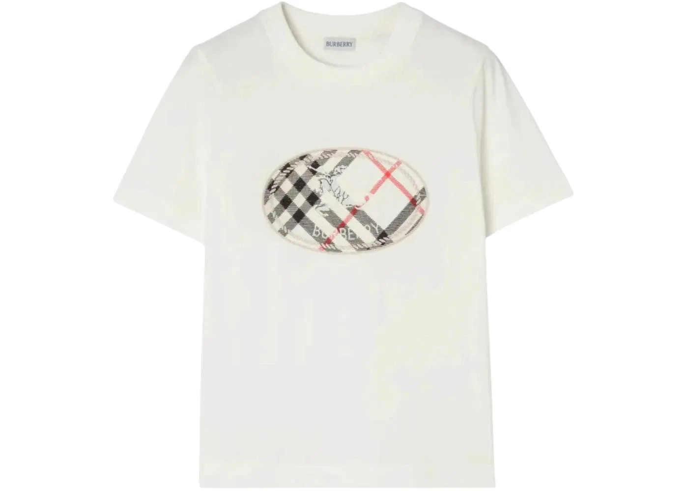 Женская футболка с длинным рукавом Burberry, Chalk