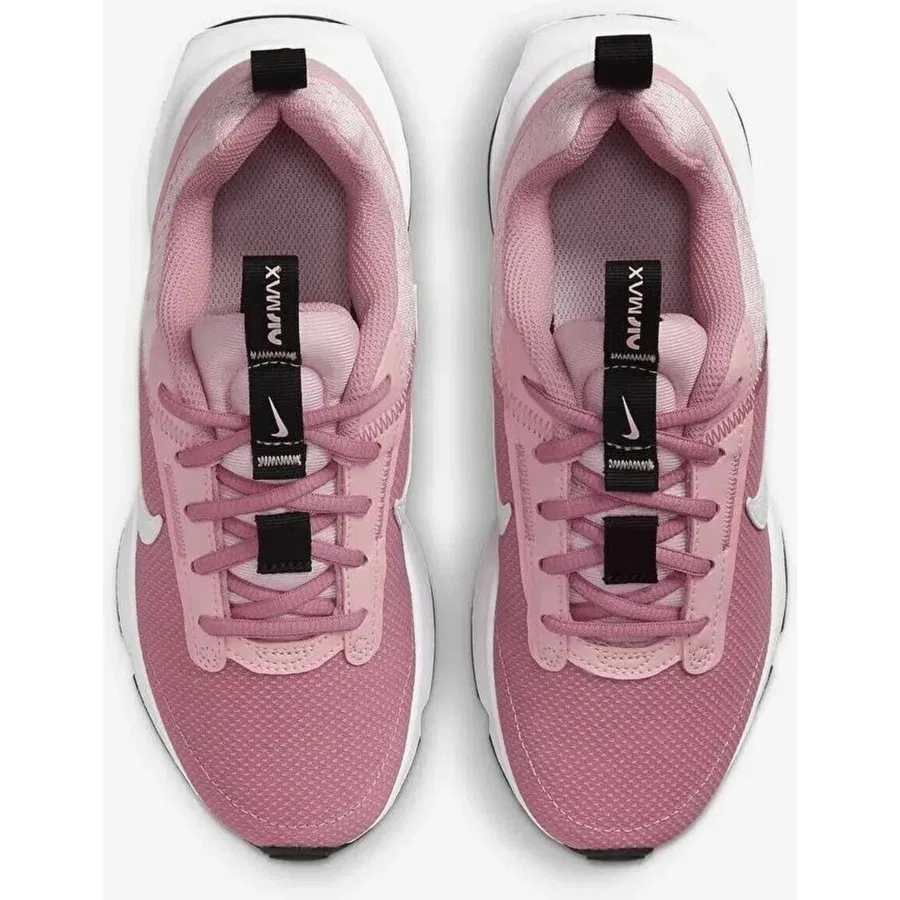 Детские кроссовки с длинным шнурком Nike Air Max Intrlk Lite, Розовый — фото 4