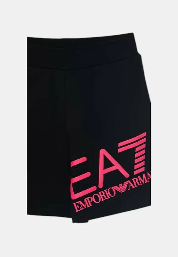 Шорты Bambina Emporio Armani 7G000205 - спортивные шорты Ea7 Emporio Armani, черный — фото 3