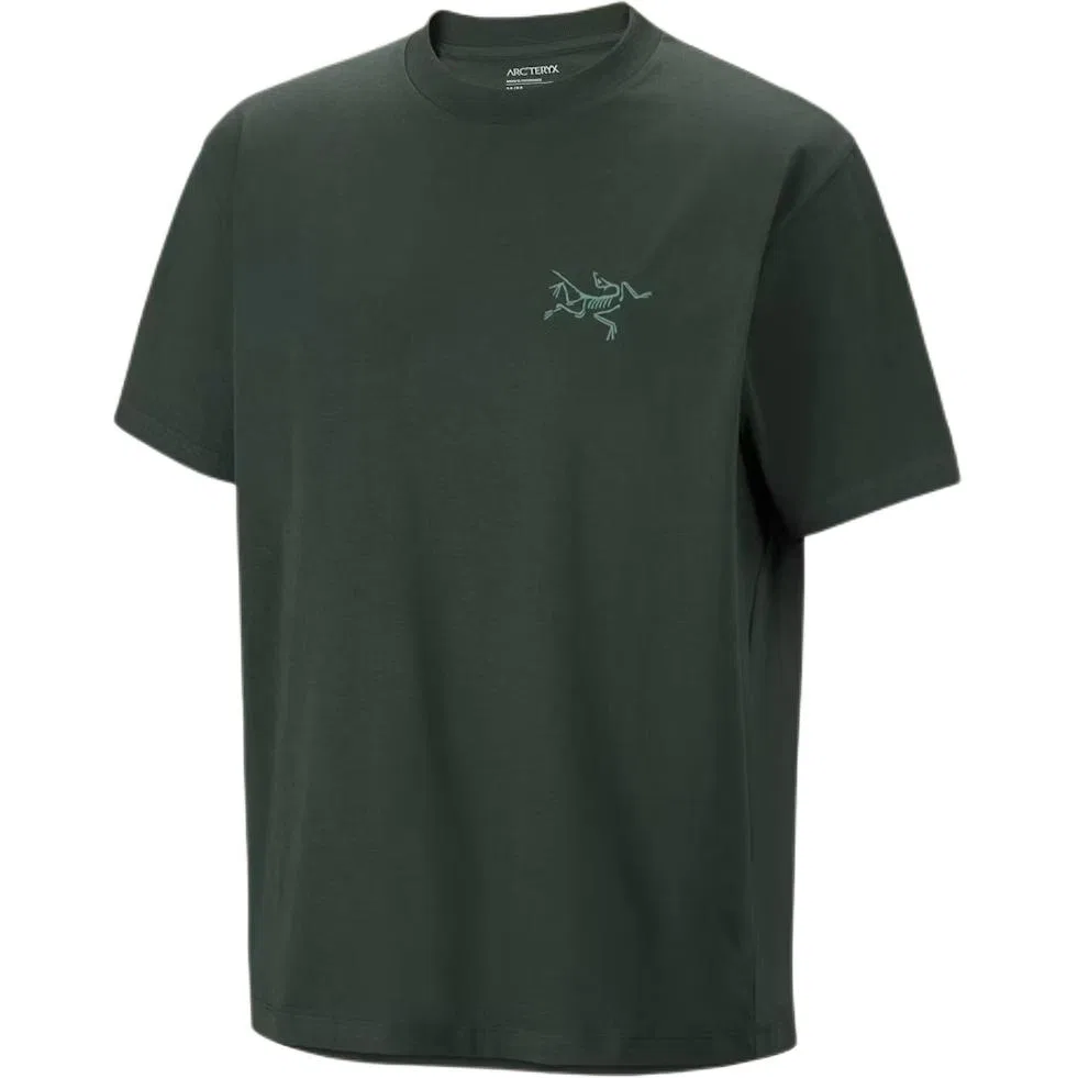 Мужская футболка с коротким рукавом Kragg Sl T-shirt Arcteryx, Dark Jade