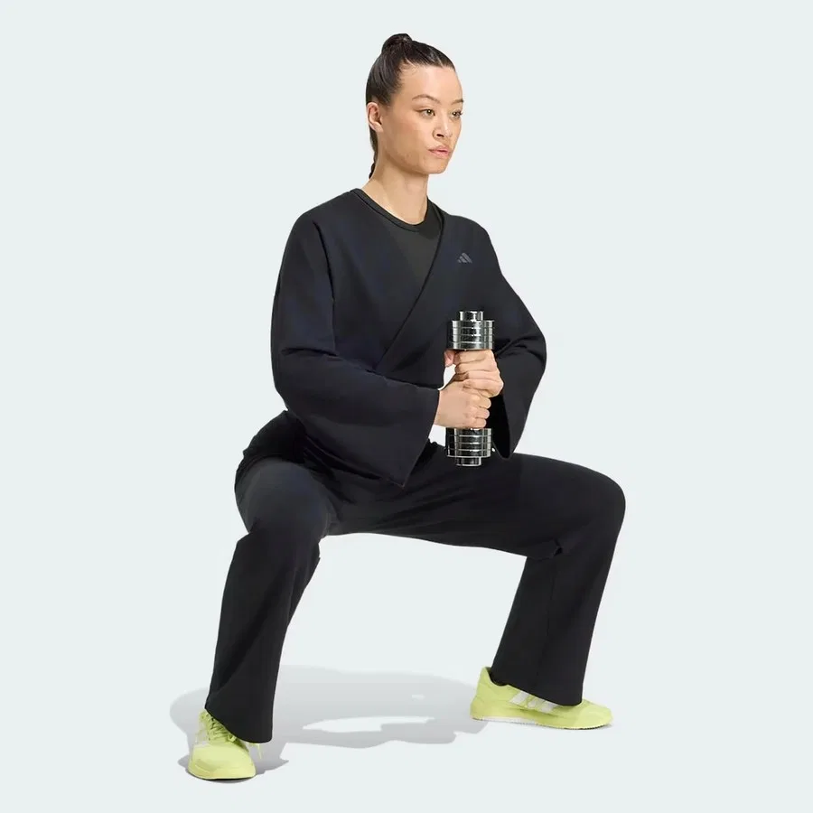 Женские спортивные штаны Motion Essentials adidas, Черный — фото 3