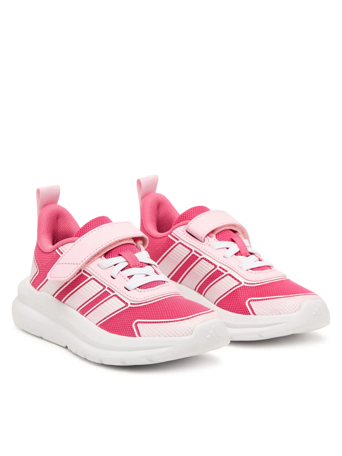 Кроссовки для девочки Tensaur Run Shoes Children Adidas, розовый — фото 2