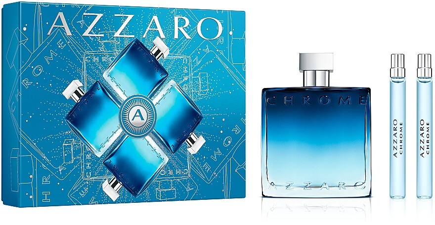 

Парфюмерный набор Azzaro Chrome, 3 предмета