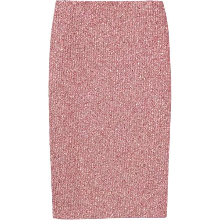 Женская юбка миди Casual Long Pink GUCCI, Pink