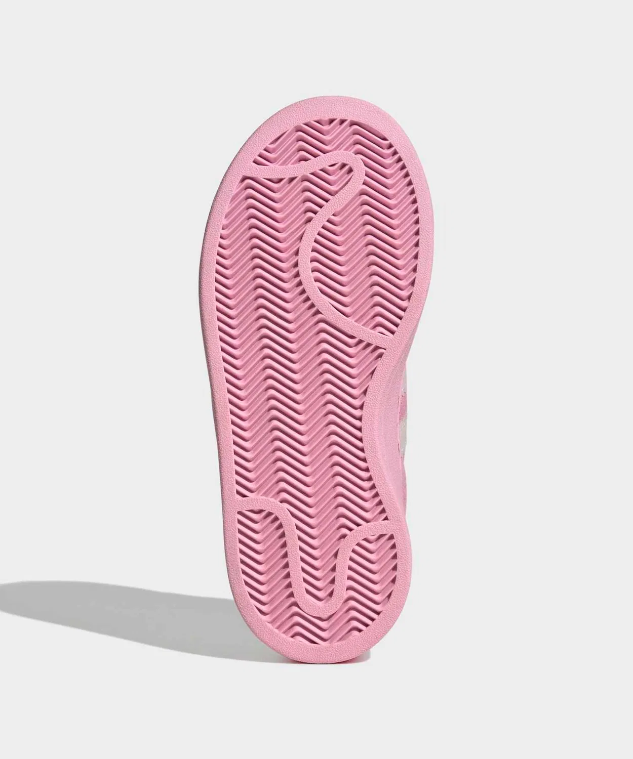 Детские кроссовки с подсветкой, на липучке, модель Campus 00s LED Lights Comfort Closure Elastic Lace, Adidas, Pink — фото 3