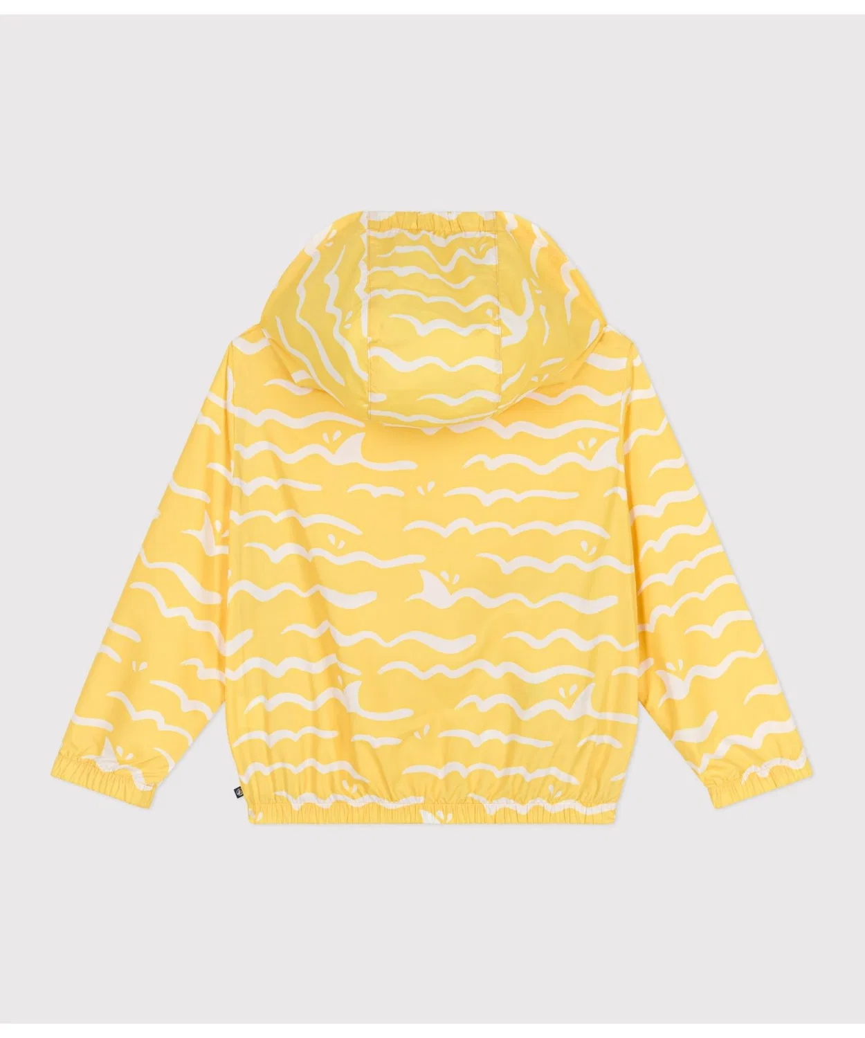 Детская куртка-ветровка с принтом, модель Sunbreaker PETIT BATEAU, White — фото 3