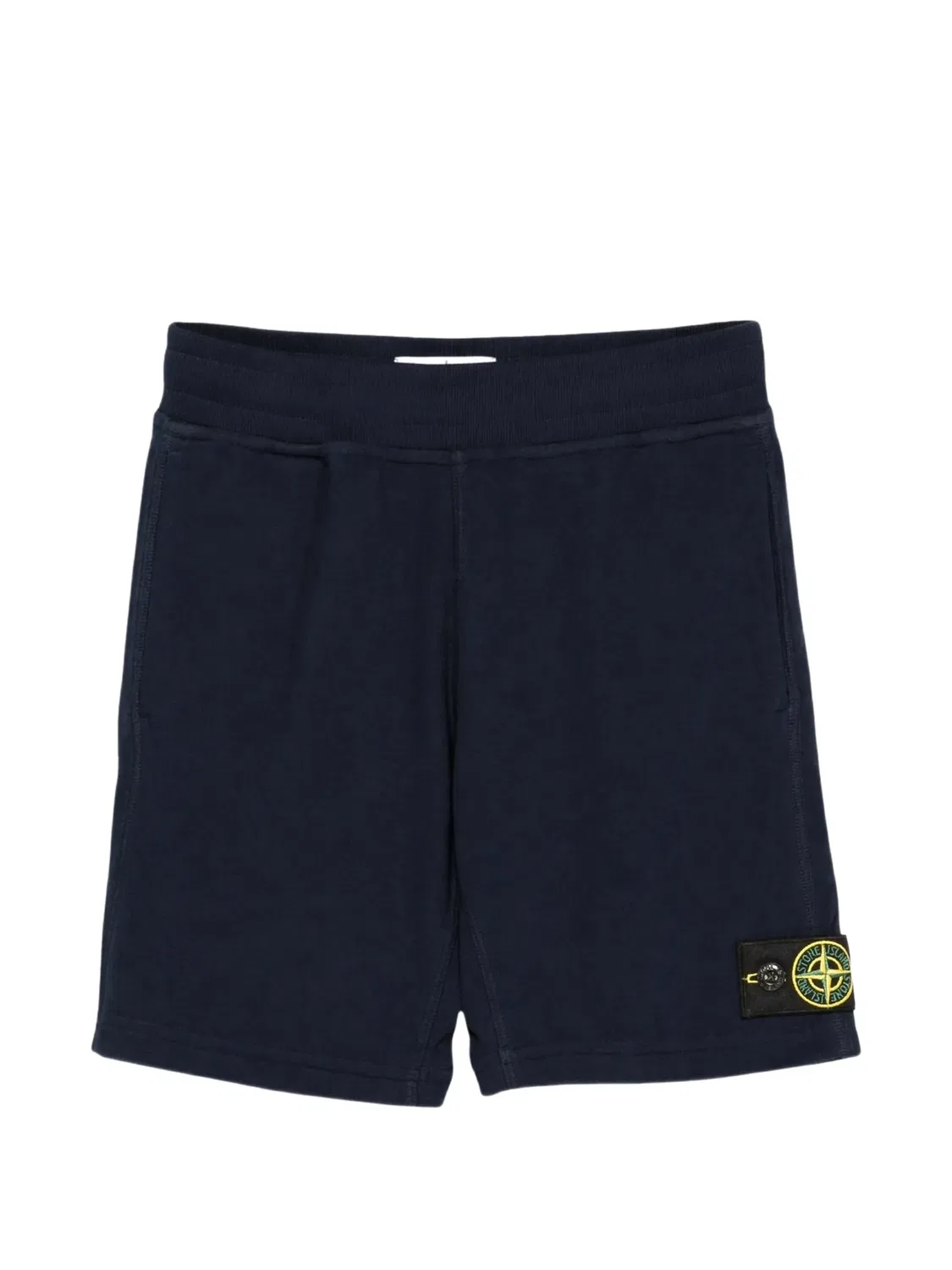 Шорты с нашивкой-логотипом Stone Island Junior, синий